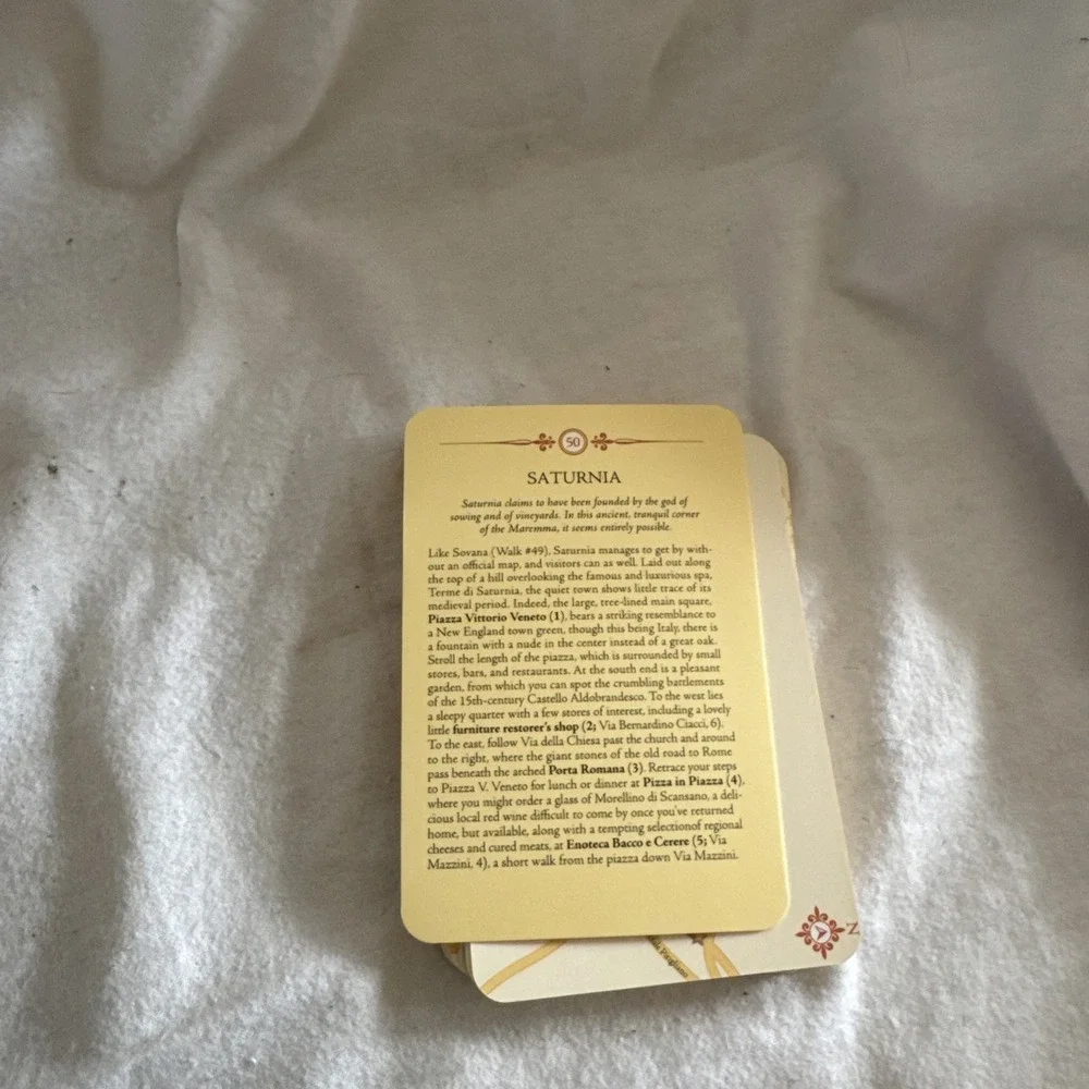 TRAVEL Europe Rick Steves Book & 2 City Walks Cards Rome (New) & Tuscany On Foot